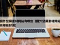 国外竖屏素材网站有哪些（国外竖屏素材网站有哪些好用）
